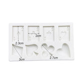 Molde Silicona Cartas de Póker